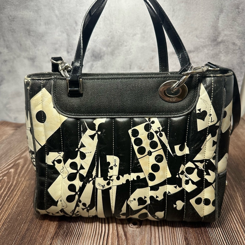 Dior RARE Cadillac Gambler Leather Hand Bag​​​ - Picture 5 of 16
